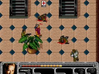 Bad day for shopping, granny!