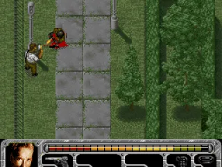 True Lies doesn't shy away from the blood.