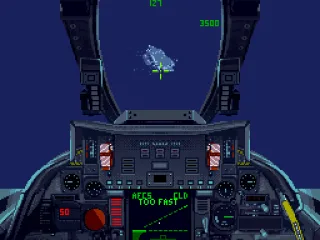 Practicing a landing.