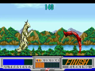 Seven is a very talented acrobat