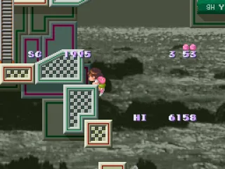 Going up the slow way.