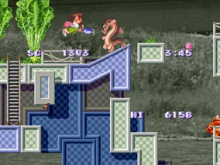 You can also use your fishing rod as a weapon.