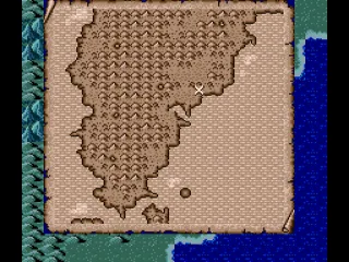 It's a map... with a cross on it! Let's go treasure hunting