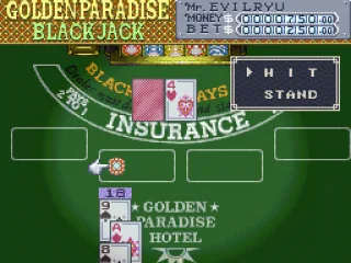 Trusting Lady Luck in Blackjack.