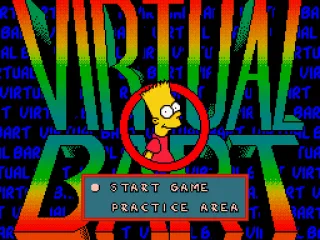 Title screen / Main menu.