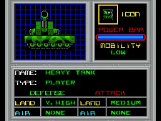 Viewing a units stats