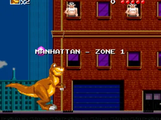 Starting out in Manhattan.