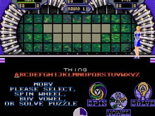 Either spin the wheel, buy a vowel, or solve the puzzle