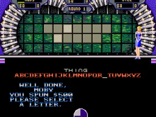 Selecting the correct letter will light up the board