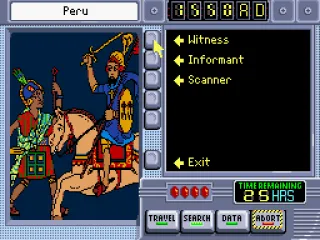 Talk to a witness, an informant, or use the scanner.