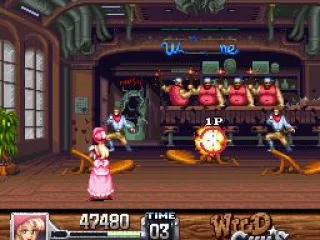 Inside the Carson City Saloon the demolition continues