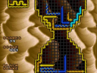 Desert background with Diabolo grid