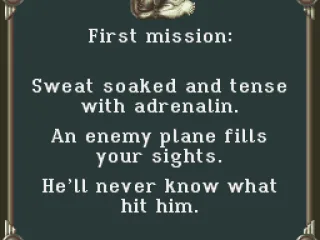 The first mission