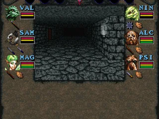 Wandering through a dungeon