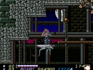 Hopping with the help of a grasshopper.