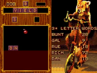 A bomb has entered the play field.