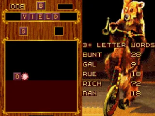 It 'blasts' any letter it touches.