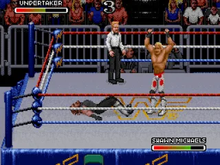 Shawn Michaels wins!