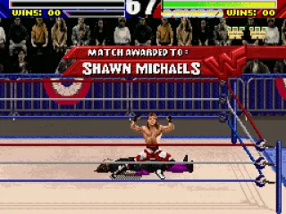 Shawn Michaels wins!