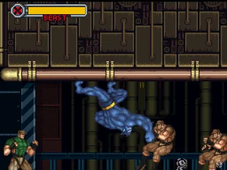 Beast is the strongest character and the only one who can walk on the ceiling.