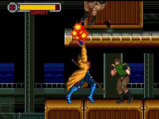 Gambit can throw explosive cards at his enemies.