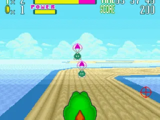 They descend with parachutes!..