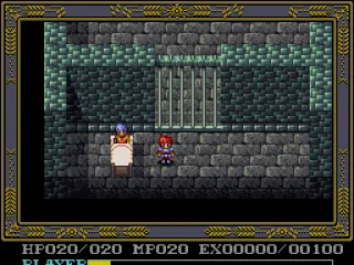 Adol is imprisoned