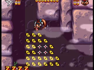 Plummeting to vast treasure and tools