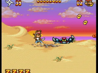 The dreaded crab baddie.