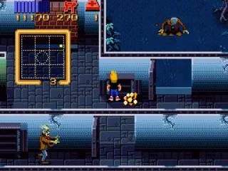 Search the levels for gold, first-aid kits, weapons and special power-ups. Open everything